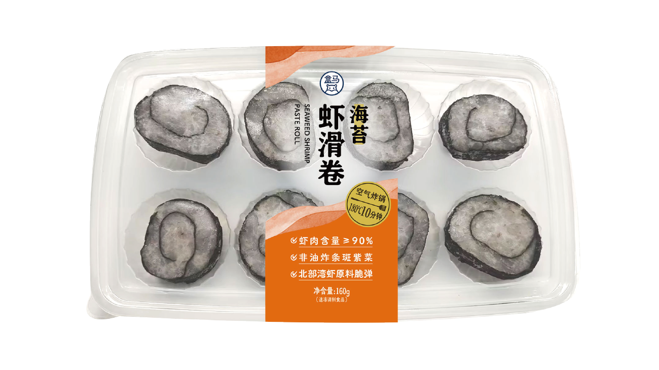 海苔虾滑卷