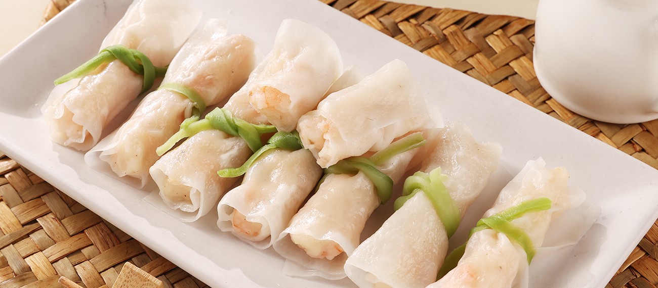 SHRIMP PASTE STUFFED FISH SURIMI ROLL